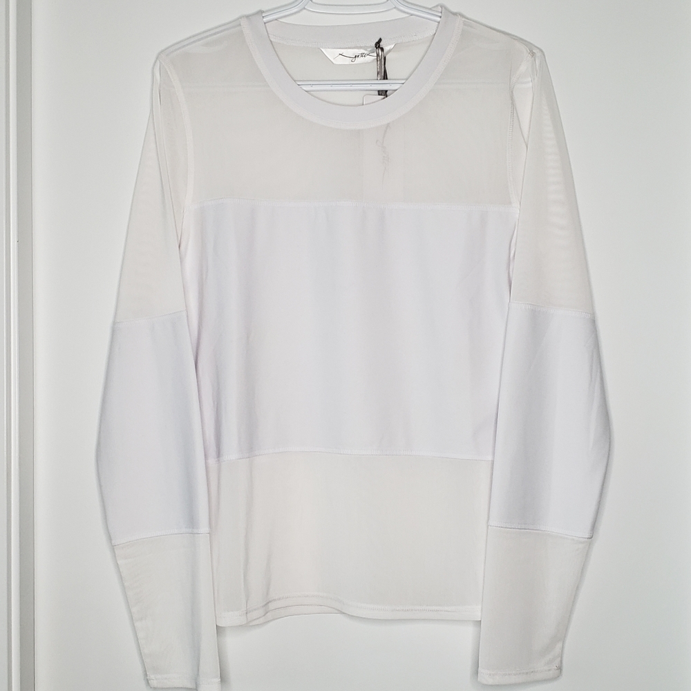 Gottex Mesh & Panel Long Sleeve